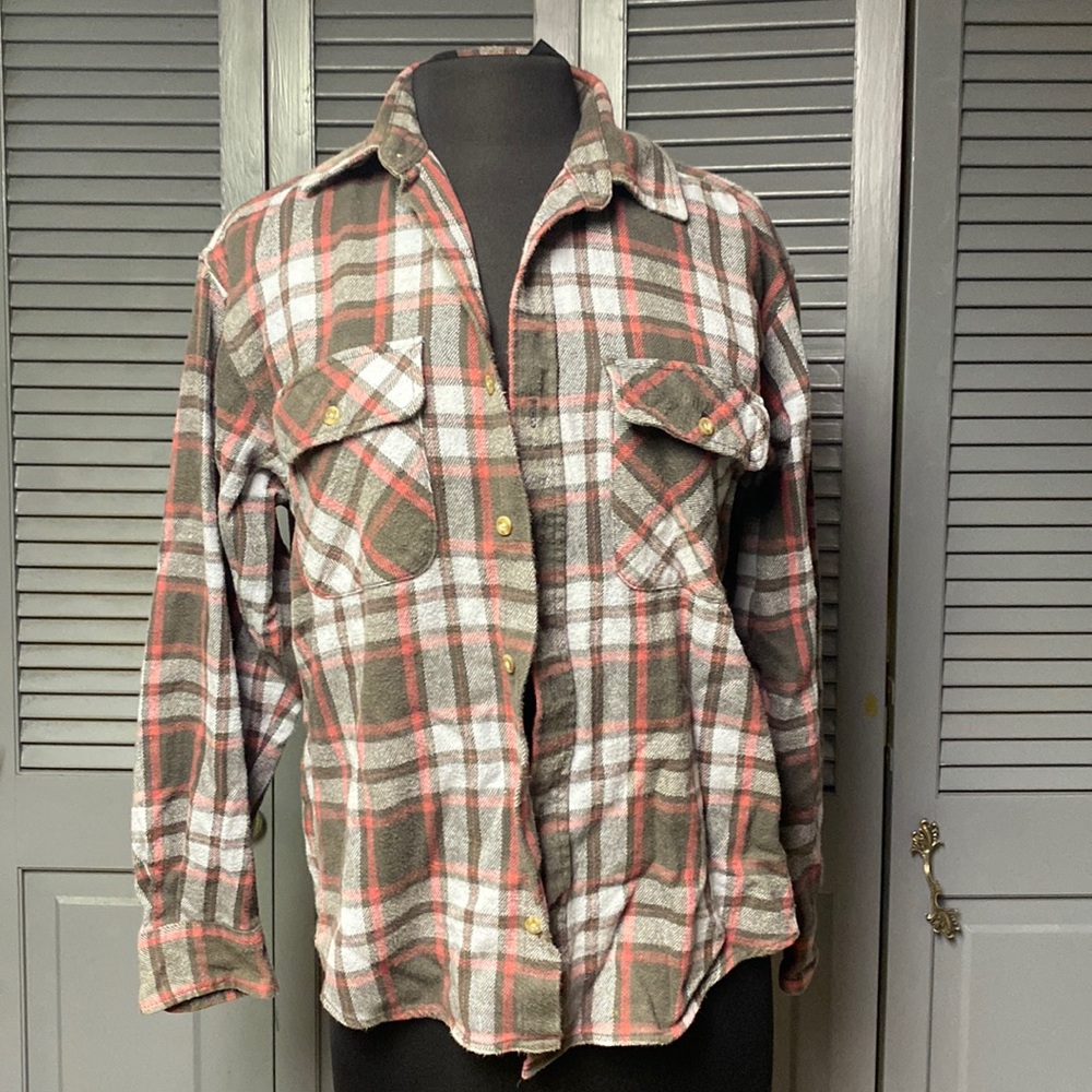 Azur Unisex Plaid Flannel Adult Small